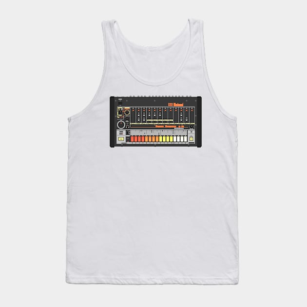 TR-808 Tank Top by Denmashin